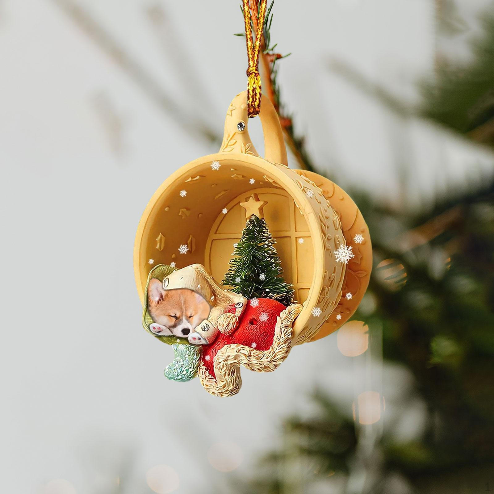 

Різдвяна прикраса для собак, статуетки, підвіски для рюкзака, статуетка