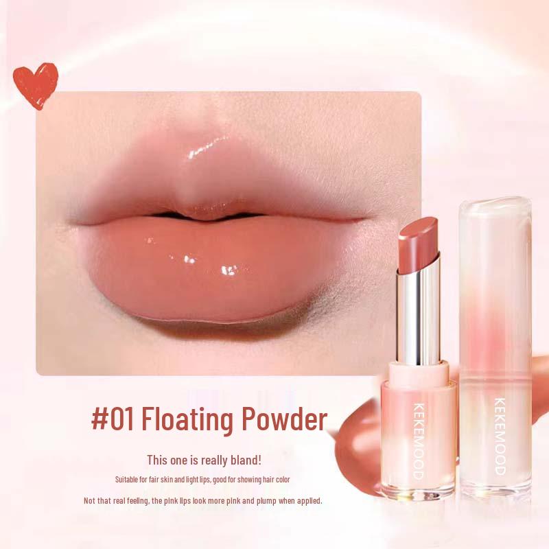 Kekemood Aura Mirror Lip Glaze: Hydrating, Plumping, and Whitening for Glossy, Moisturized Lips.