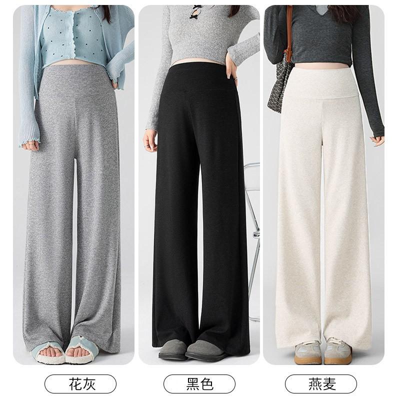 Maternity Wide Leg Pants Pregnancy Early Mid Late Term Comfortable Loose Fit Wear