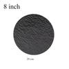 Creative Steak Dishes Ceramic Plate Stone Grain Pleated Porcelain Flat Plate Home Dinner Plate Hotel Cutlery Kitchen Utensils