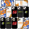 Phone Case for Samsung Galaxy S25 S24 S23 iPhone 16 15 Xiaomi Redmi Note 14 13 12 16E X 11 Pro Max Moto Huawei No4 F1 Number Funda No 4 Supercar Cover