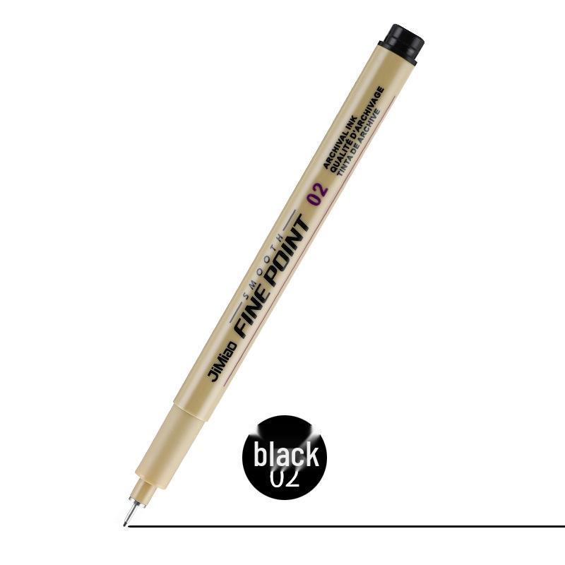 Waterproof Needle Tube 12-Line Soft Tip Drawing Pen for Art & Architecture