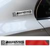 3D Metal Rozet Araba Styling Çıkartmaları Dekal Aksesuarları Mercedes Benz W204 W205 W212 W213 W221 W177 W246 GLA GLC CLA A S Sınıfı İçin