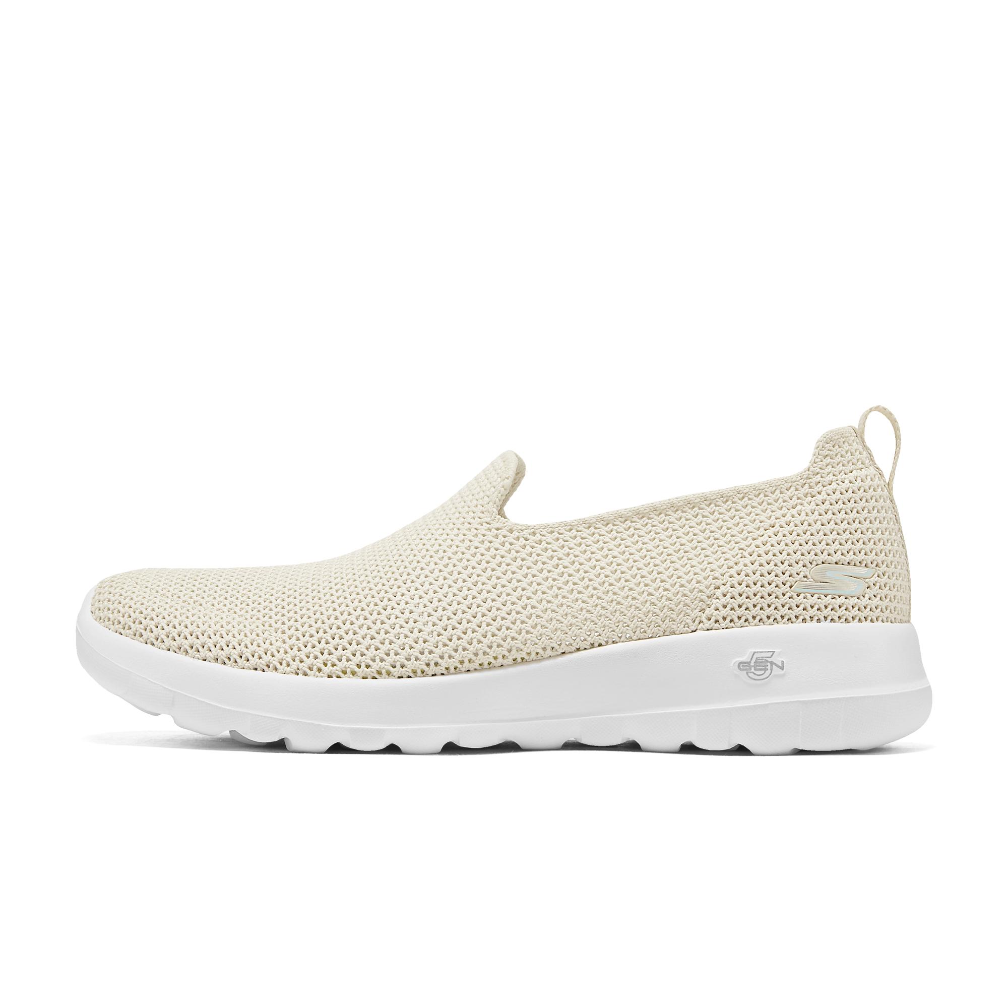 Skechers Go Walk Joy Удобные Универсальные Прочные Низкие Повседневные Кроссовки Женские Бежевые 125705-NAT 35.5