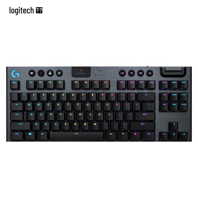 

Logitech G G913 TKL Tri-Mode Wireless RGB Mechanical Gaming Keyboard