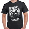 Travailleurs Industriels Grève Générale Chat Syndicat Anti-Fasciste IWW T-shirt