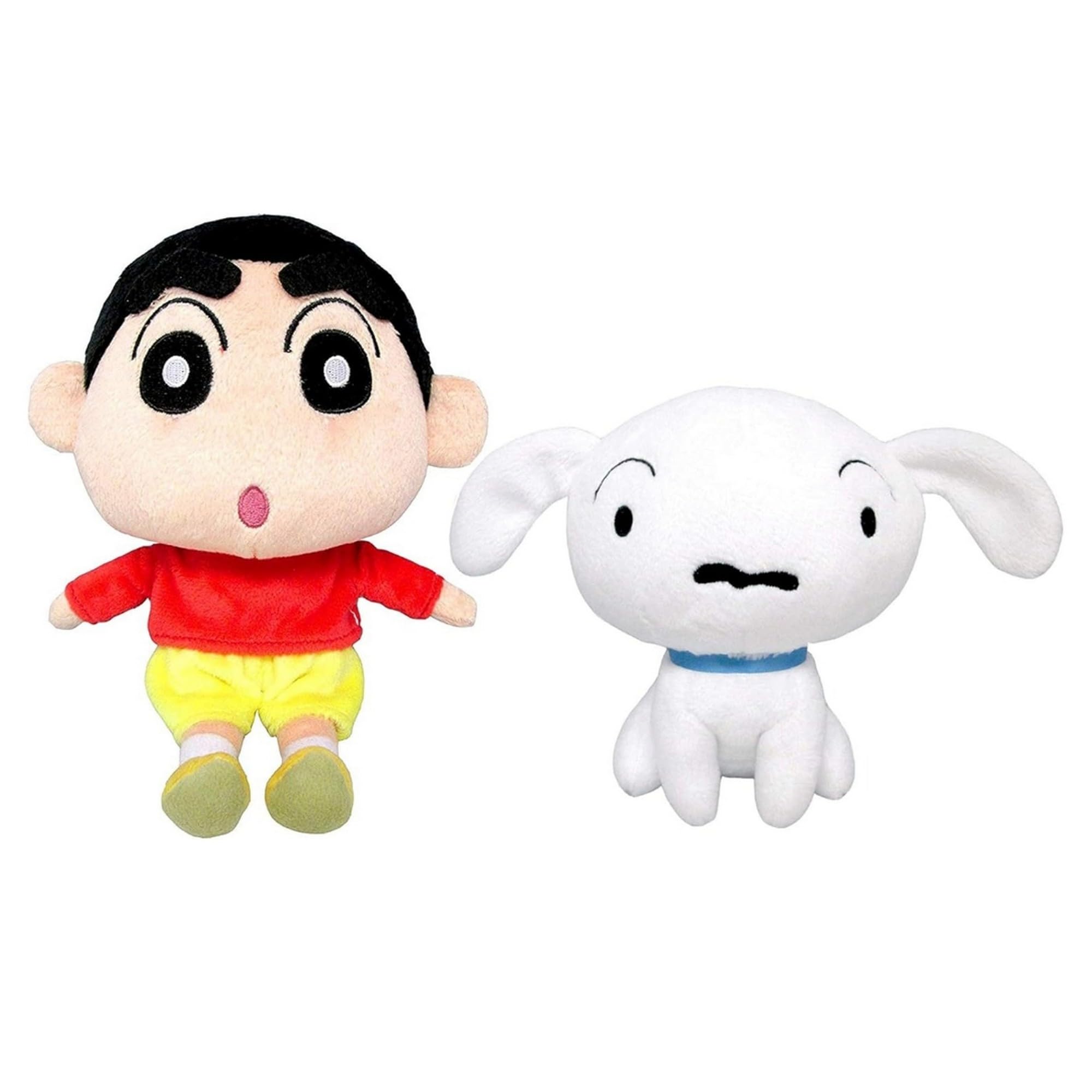 

Shiro stuffed toy set of sitting height 14cm Shin-chan & (S) 2, approx.