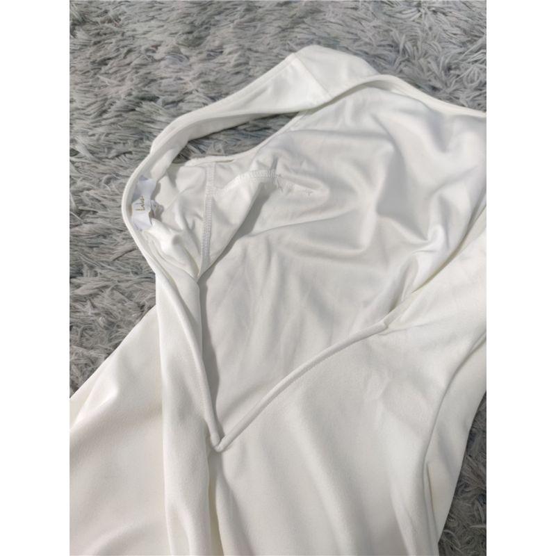 Белое вечернее платье «Русалка» высокого класса, доступная роскошь для светской львицы