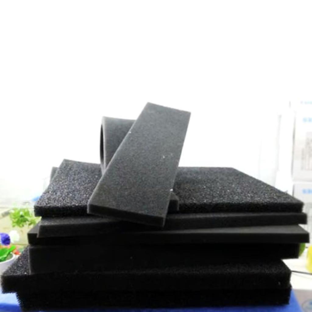 Black Foam Pond Fish Tank Aquarium Sponge Filter Pad