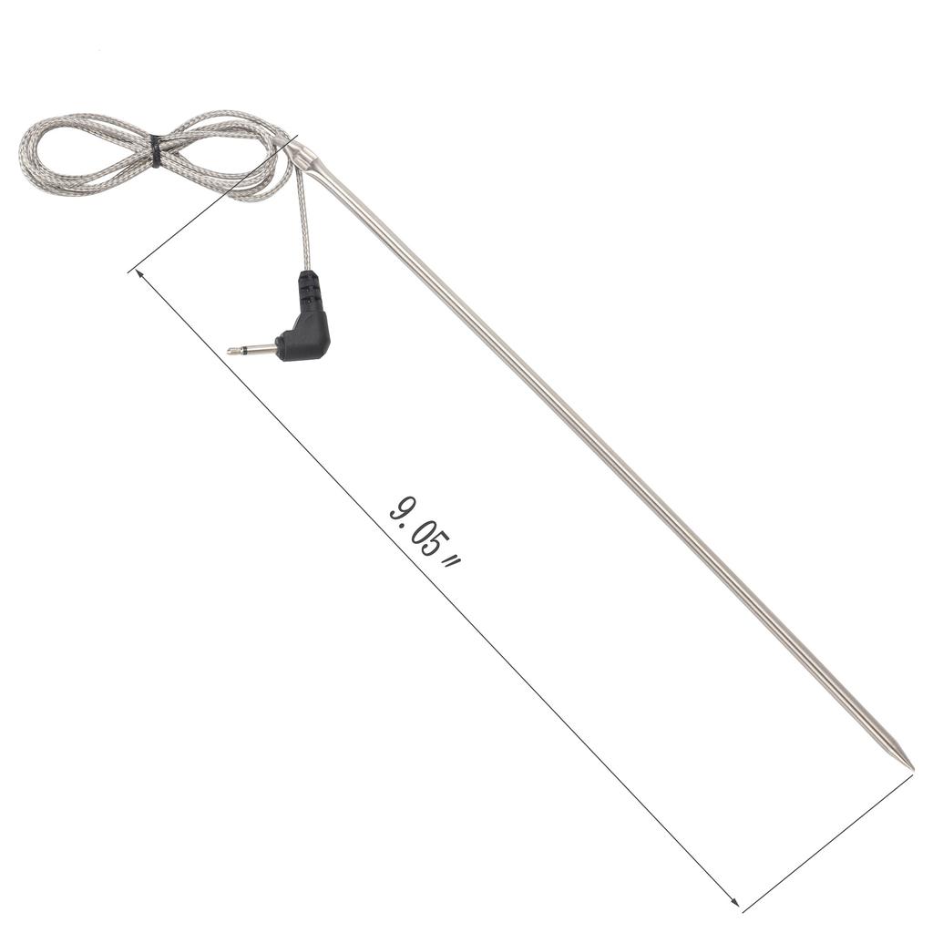 Remote Wireless BBQ Thermometer Digital Meat Thermometer with Waterproof Stainless Steel Probe for Barbecue, Grill, Oven Cooking