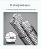 Invisible Retractable Clothesline: Wall-Mounted Stainless Steel Rope Rack for Indoor Drying