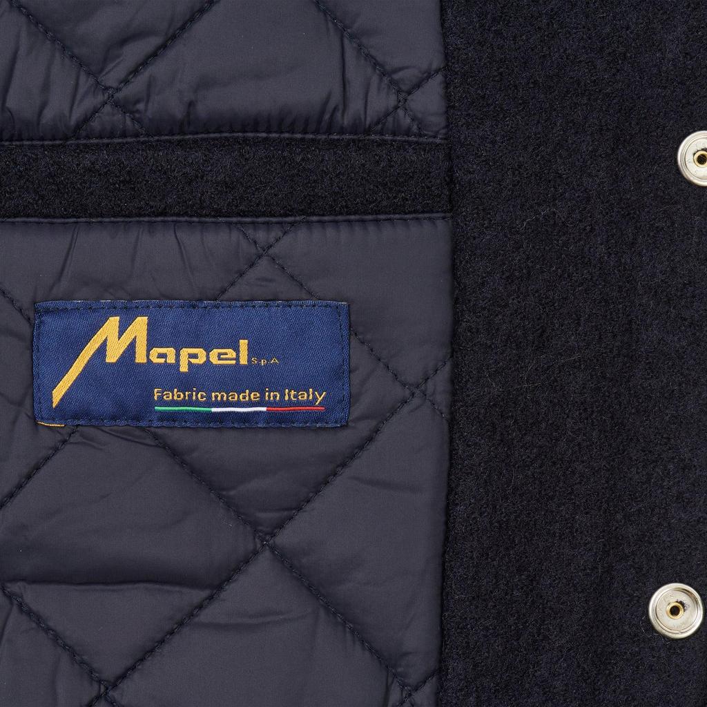 Palace Hooded Varsity Jacket Navy Unisex Outerwear Blue P27JK029