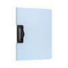 Standard Size Flipping Clipboard Folder With Horizontal Vertical Metal Clip File Organiser For School Office 12.8x9.65In