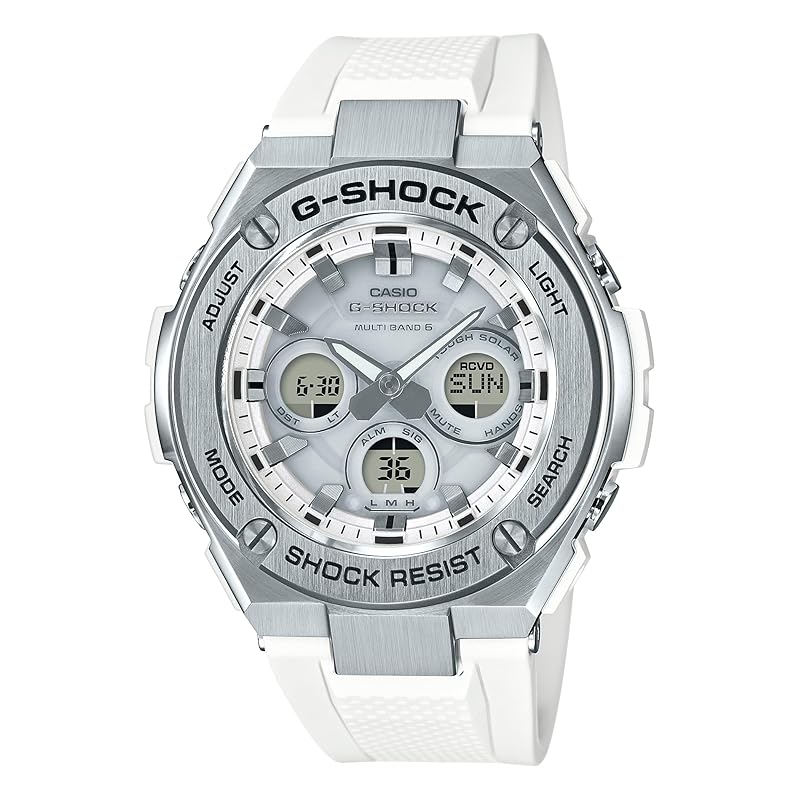 

[Casio] watch G-Shock [] G-STEEL radio solar GST-W310-7AJF men s white