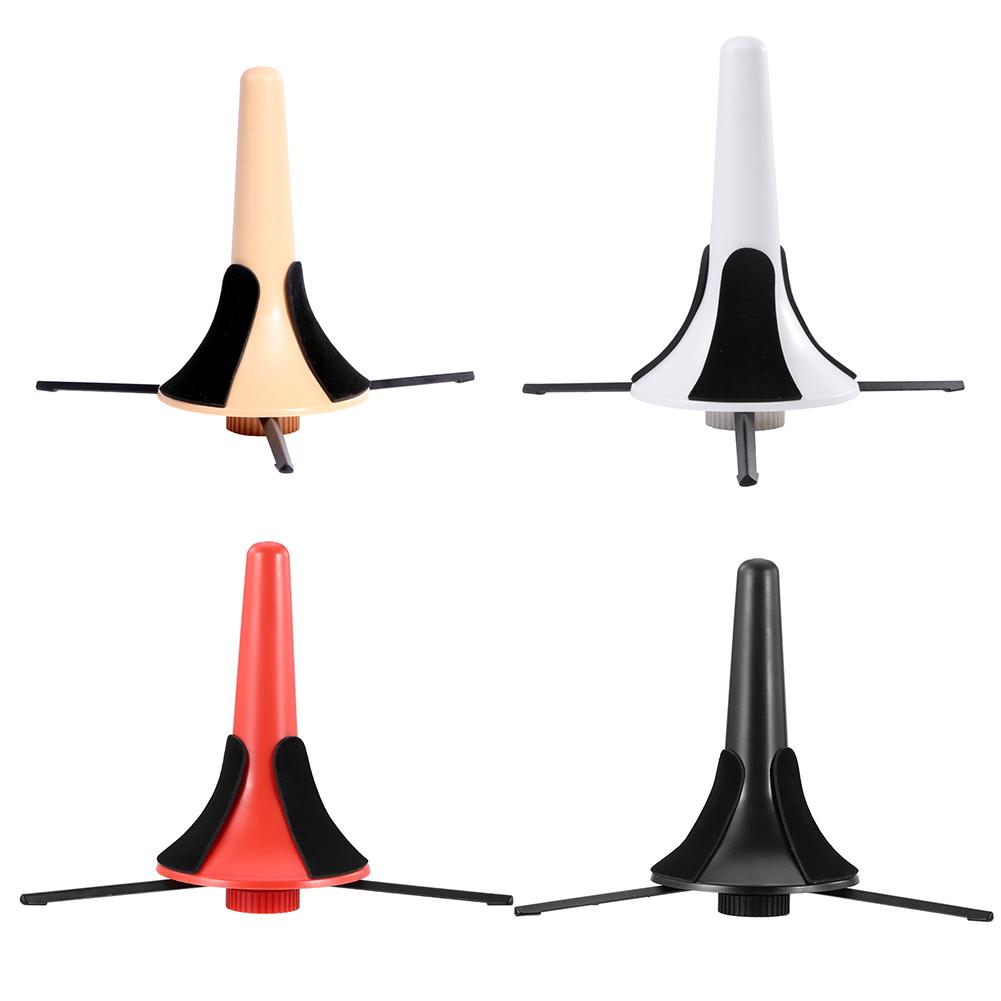 Foldable Trumpet Tripod Holder Stand Metal Brass Leg Instrument Accessories