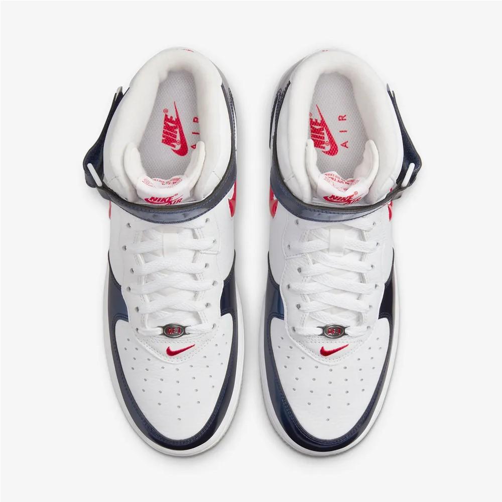 Nike Air Force 1 Mid QS University Red and Midnight Navy DH5623-101