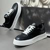 New autumn low-top soft-soled non-slip sports casual shoes leather shoes zmd
