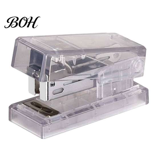 Office Stationery for Papers Mini Stapler, Compact Travel Size, with Smooth Binding 2 To Easy Use Stapler Crafts 15 Pages of Paper, Portable