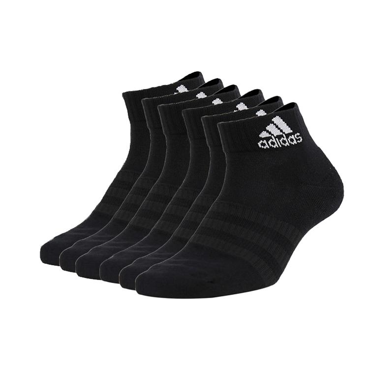 Adidas Basketball Socks Unisex Black (Unisex) Basketball Socks DZ9363