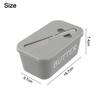 Ample Capacity Butter Container Butter Dish Chic Design Effortless Cleaning