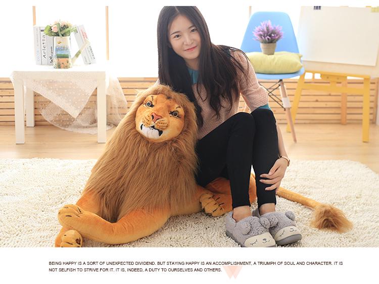 Lion Plush Toy for Kids - Stuffed Animal and Home Decor