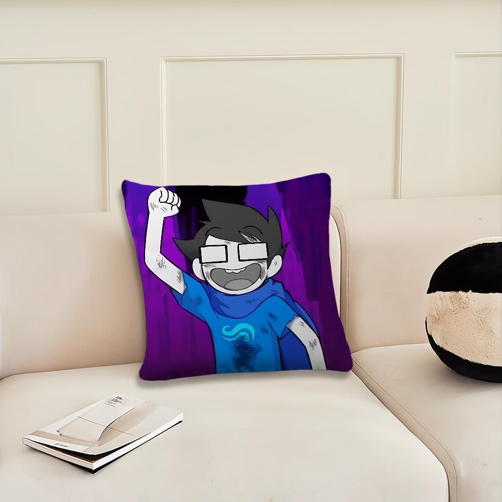 

J-ohn E-egbert Funny cushion cover Pillow Cover Decoration Room Home Sofa living Office Car Nordic Simplicity 12x12Inch