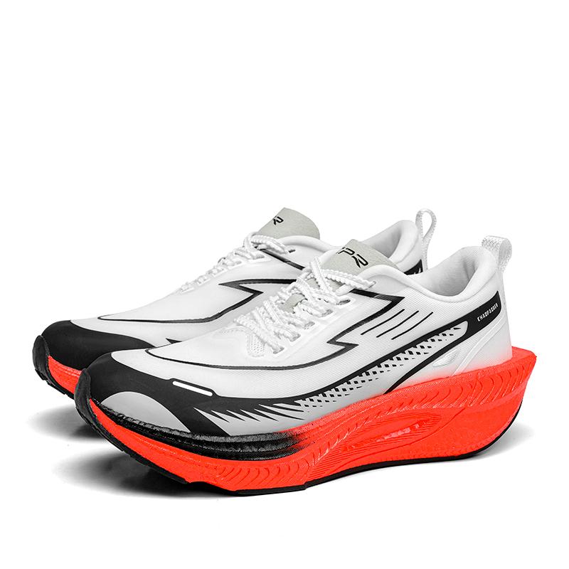 Damen Fitnessschuhe Turnschuhe Frühling Belüftet Damen Luxus Klobige Sport Jogging Alltagsschuhwerk Für Herren 36 white