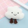 Cute Squeaky Cloud Plush Keychain Kawaii Cartoon Pendant Couple Key Chain Student Backpack Key Ring Jewelry Accessories Gifts
