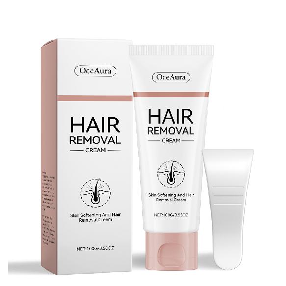 OceAura Body hair removal cream Gentle and non-irritating, cleanses the entire body, moisturizes and softens the skin, depilatory care cream