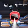 Smart Robot Car Air Freshener: Automatic Spray Deodorizer for High-End Interiors