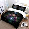 Colorful abstract cosmic design. Bedding sets Duvet cover sets Duvet covers Pillowcases(1 * Duvet Cover 2 * Pillowcases without duvet insert)