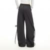 UNIFREE Drawstring Pleated Wide-Leg Casual Pants