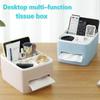 Multifunctional Tissue Box, Remote Control Storage Box, Creative Living Room Dining Room, Household Pumping Box