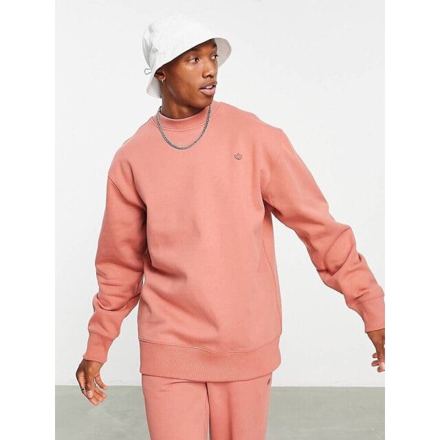

Оранжевая толстовка с трилистником adidas Originals Contempo