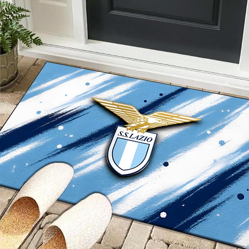 1PC rug Lazio Football Club Emblem Carpet, Chair Rug,Area Rug for Office Bedroom living rooms bedroom, Doormat decor Christmas fan gifts