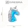Unicorn Stud Earrings S925 Shiny Unicorn