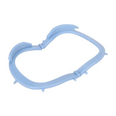 Kofferdam-Blätter Rahmen faltbar wiederverwendbar Mundpflege Werkzeug Zubehör Dental Dam Halter blau