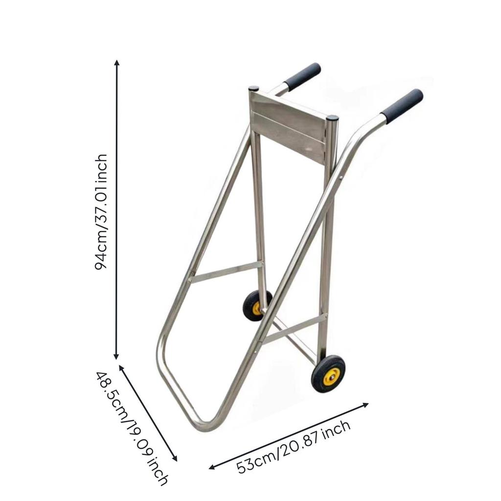 Outboard Engine Trolley Stand Portable Transport Equipment High Capacity