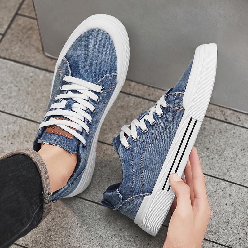 Canvas Summer New Sports Shoes Youth Breathable Casual Shoes Large Size Shoes
