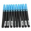 10pcs Metallic Marker Blue Ink Quick Drying Thin Rounded Tip Water BasedDIY Doodling Waterproof Metallic Paint Pens