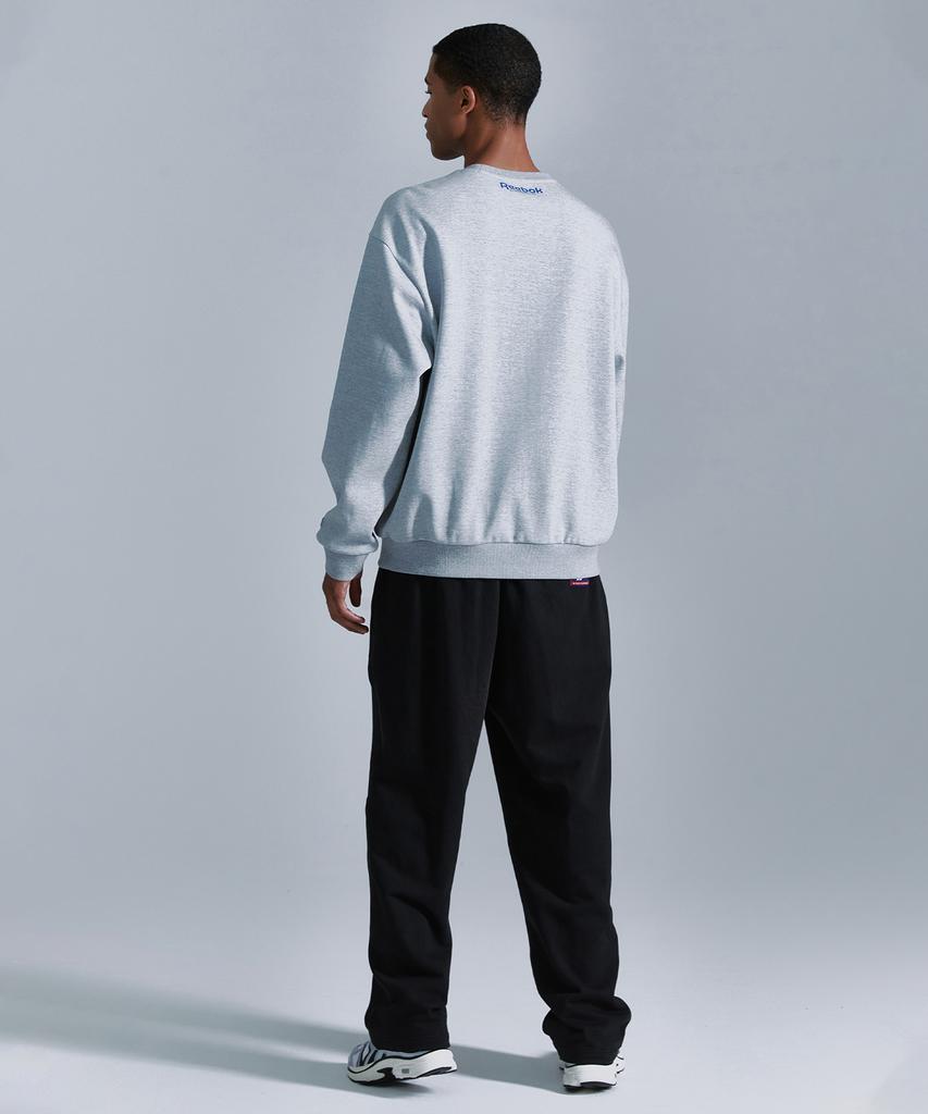 REEBOK Loose Fit Straight Sweatpants - Black