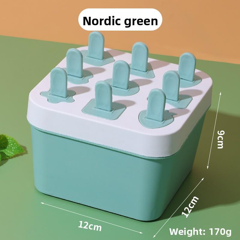 

Мороженое Домашнее Пищевое Мороженое Девятисеточная Форма Для Мороженого Мороженое Nordic blue