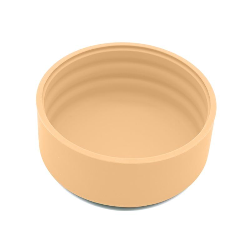 

Silicone Dog Bowl, Anti-tipping, Pet Drinking and Eating Utensils, Large-capacity Anti-slip Dog Food Bowl імбирний