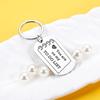 You Are On My Do List Stainless Steel Keychain Romantic Letter Design Fashion Couple Pendant Practical Valentine's Day Gift