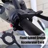 1pcs Motorcycle Lock Assist Handlebar Universal Cruise Control Assist Retainer Grip Control Safe Flexible