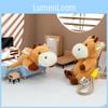 Cow Little Cartoon Plush Pendant With Pp Cotton For Kids Decoration Gift