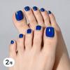 LC Summer Daily Pedicure Gel Nail Stickers 2 Pcs 32. Blue