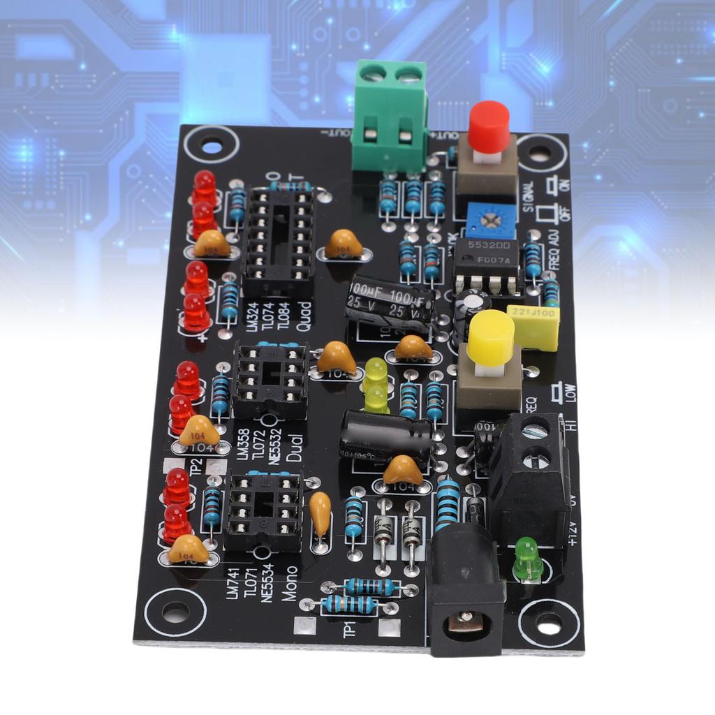 Operationsverstärker Testmodulplatine OPV Tester Hoch Niedrig Geschwindigkeit Differenziell für Einzelchip Dual Quad Kanal Elektronik Experimente