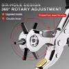 Leather Hole Punch Pliers Tools Multifunctional StainlessSteel Belt Hole Punching Tool Heavy Duty Eyelet Puncher Crafts Tool