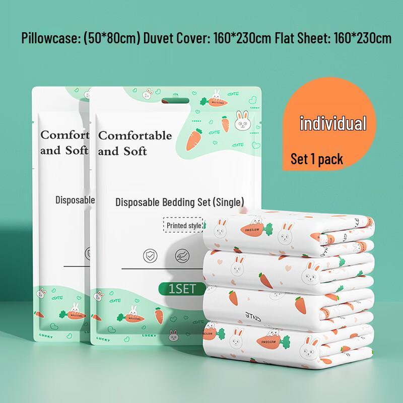 Disposable Travel Bedding Set